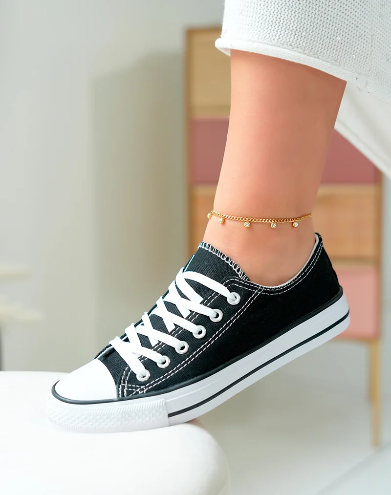 Baskets noires