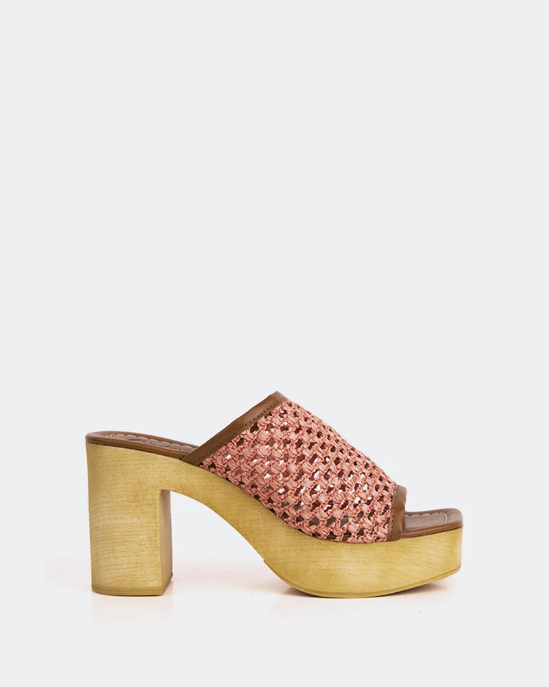 Faustine Pink Rafia