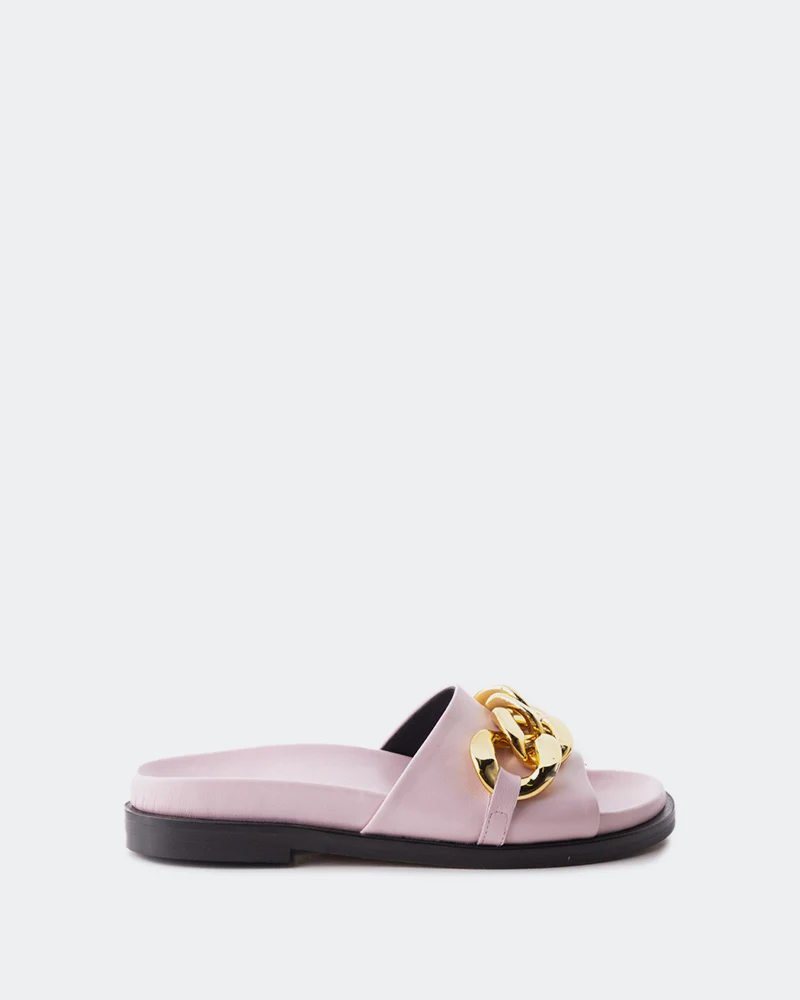 Cipriana Light Pink Leather