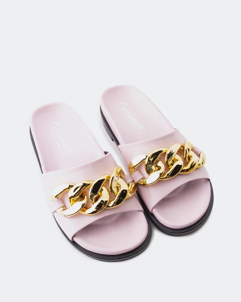 Cipriana Light Pink Leather