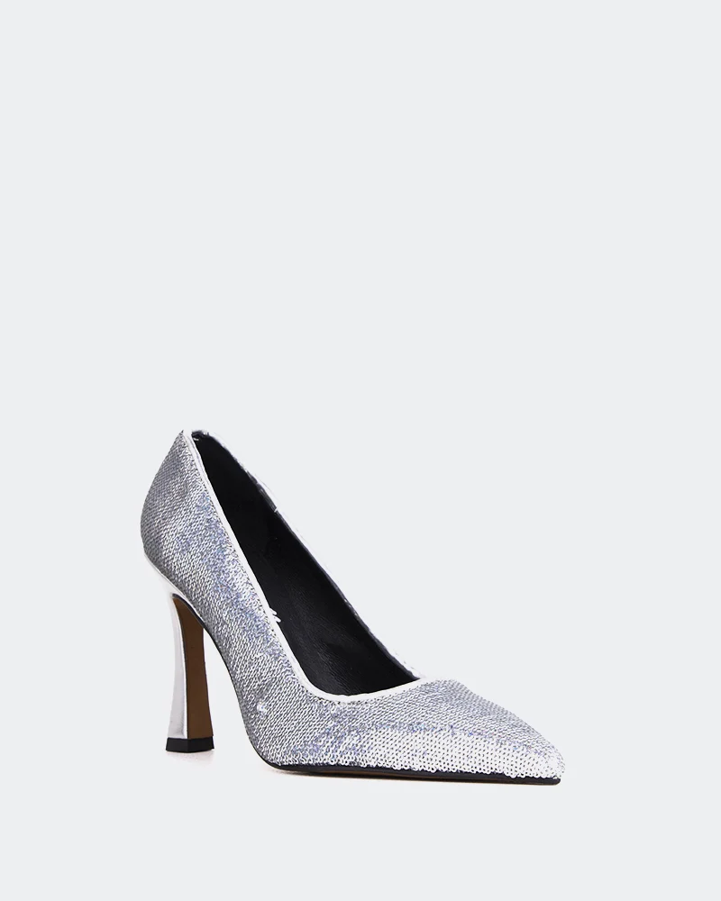 Norah Silver Sequins