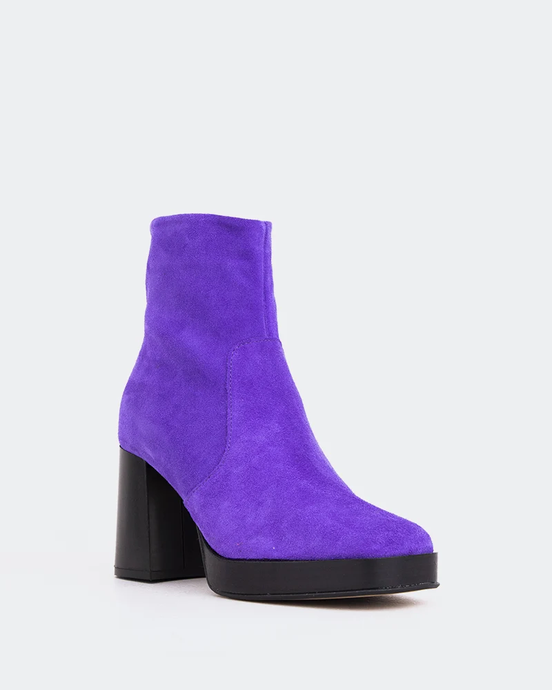 Condotti Purple Suede
