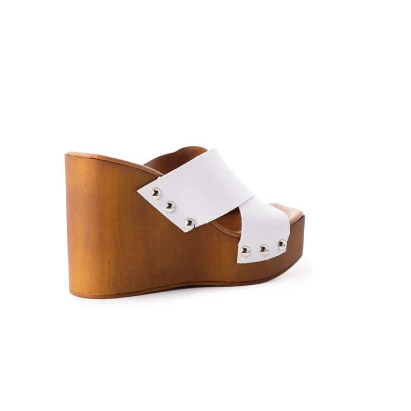 Kitten White Leather