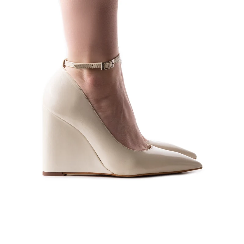 Salasia Off White Leather