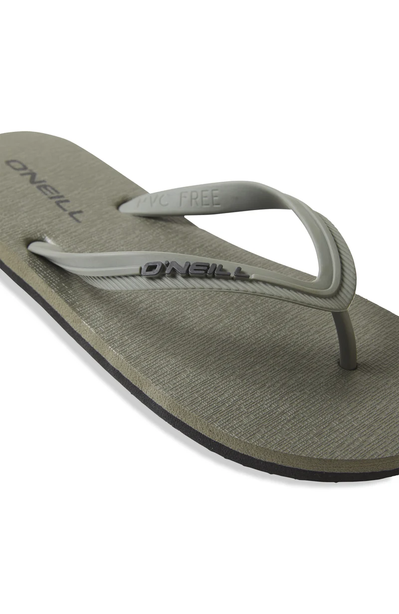 Tongs Profile à petit logo | Military Green