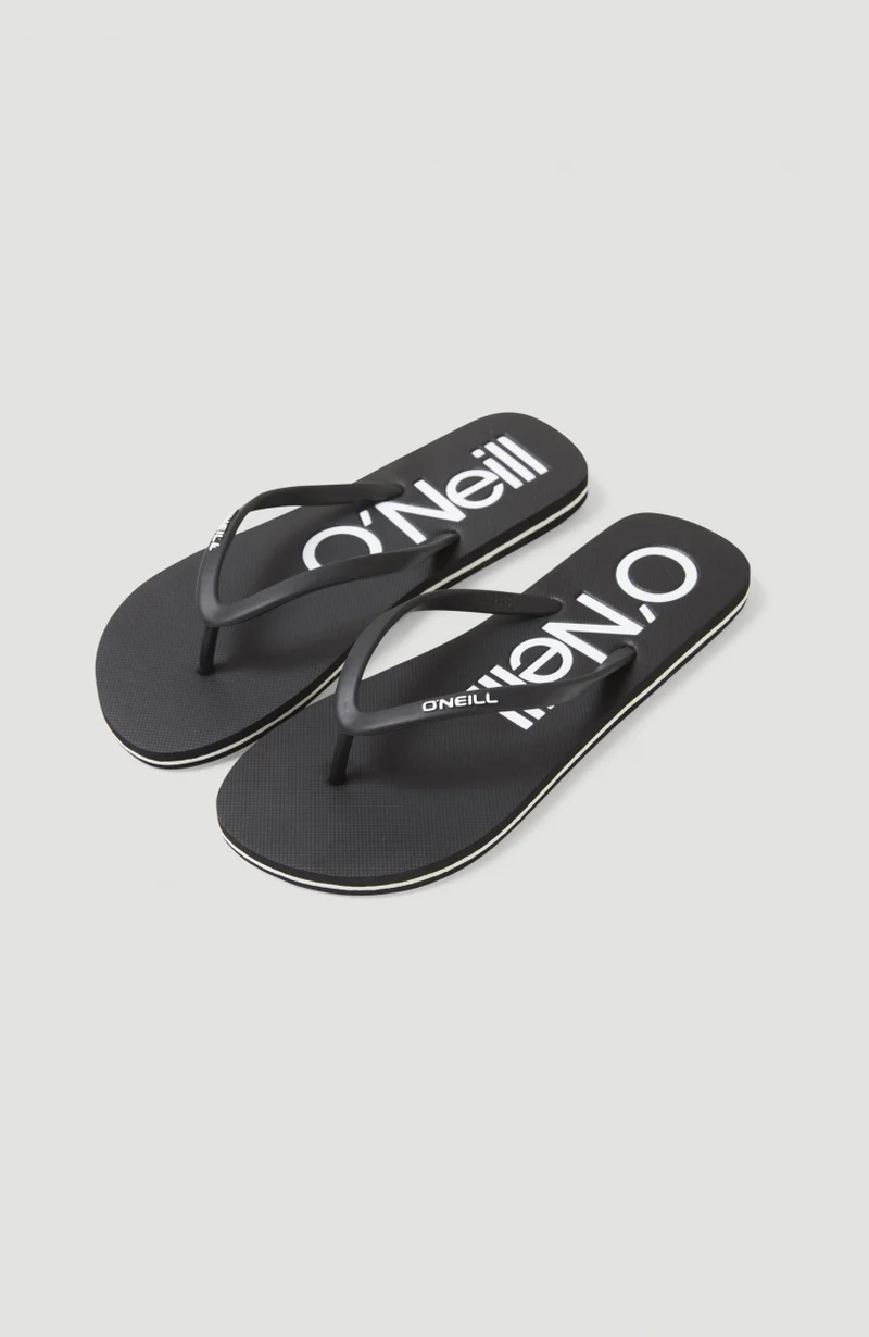 Tongs à logo Profile | Black Out