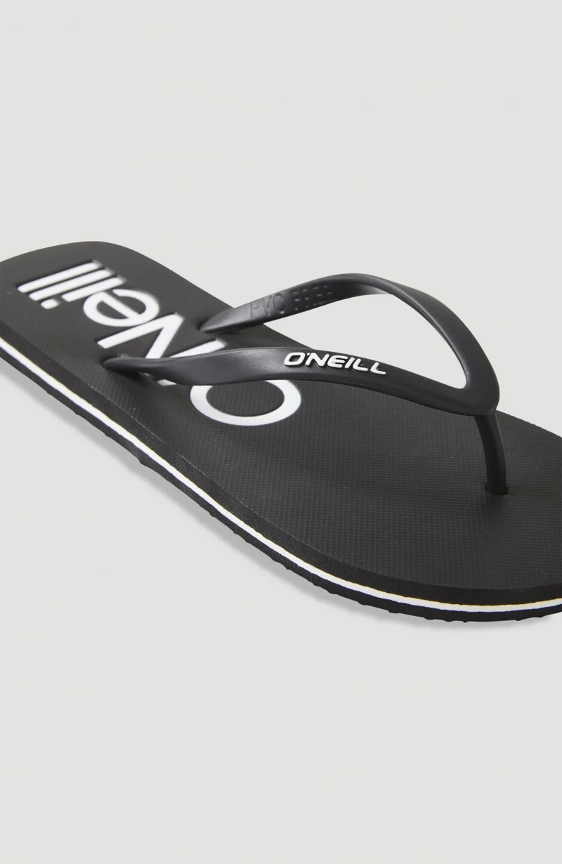 Tongs à logo Profile | Black Out