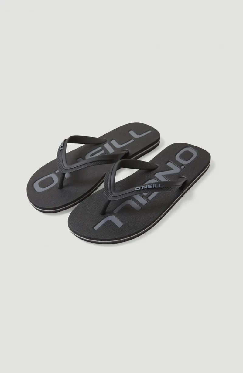 Tongs à logo Profile | Black Out