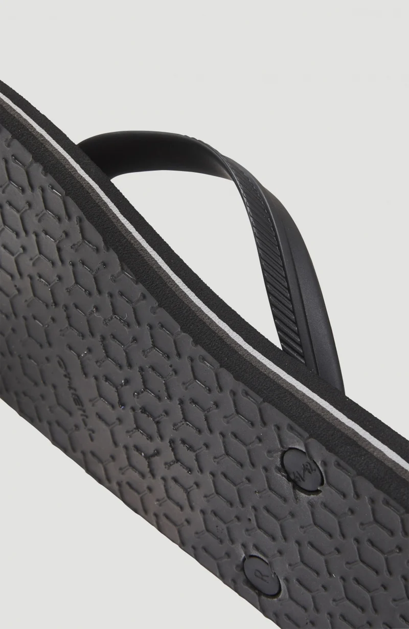 Tongs à logo Profile | Black Out