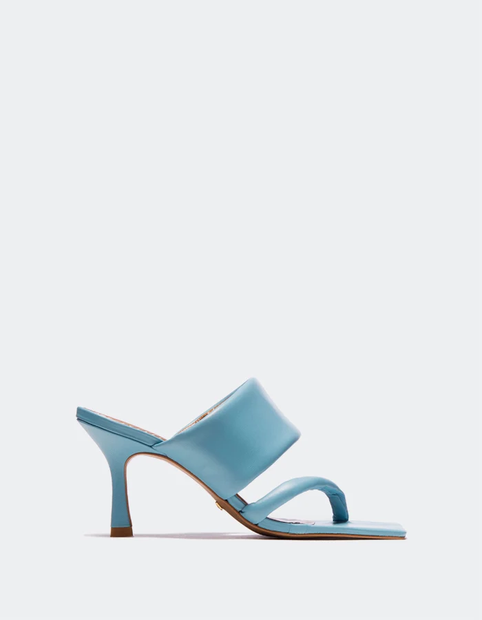 Jet Blue Leather