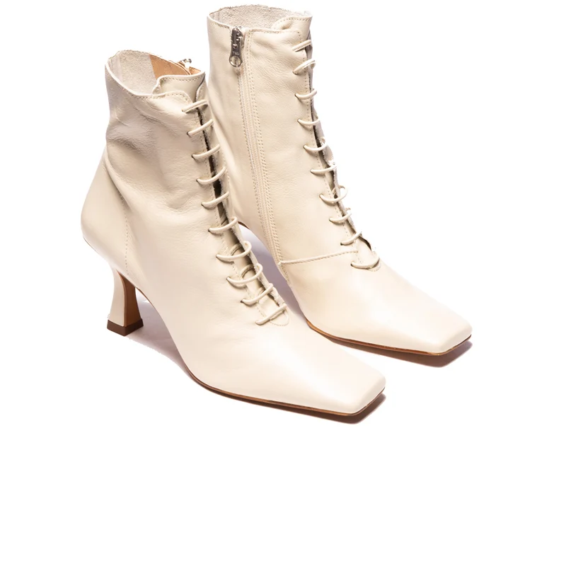 Noble Off White Leather