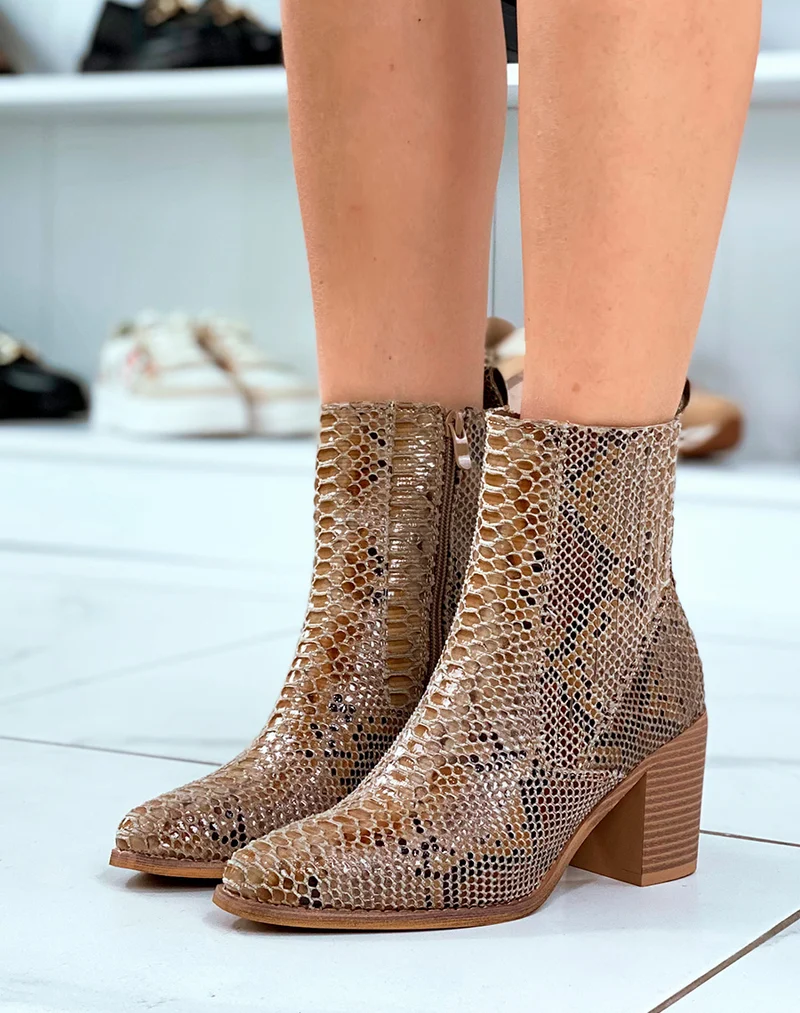Bottines Santiags : L'Effet Serpent au Rendez-vous