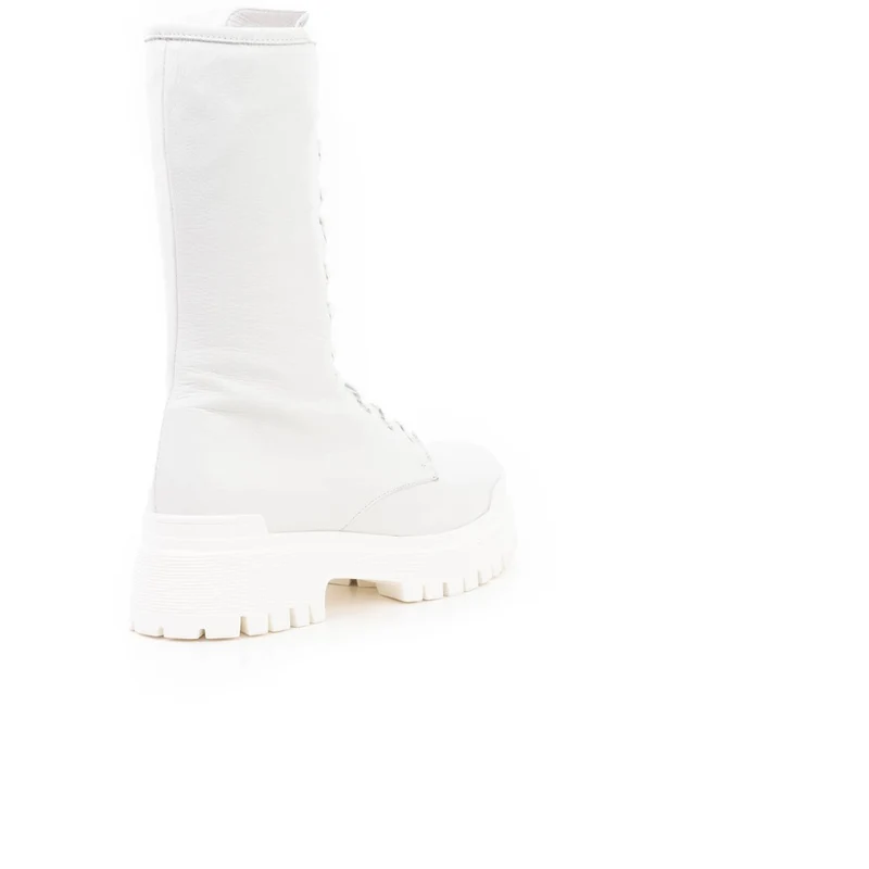 Hemsworth White Leather