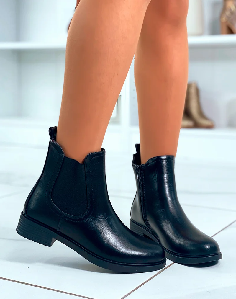 Bottines Chelsea noire