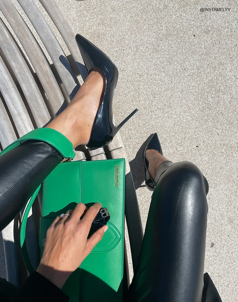 Escarpins noirs vernis